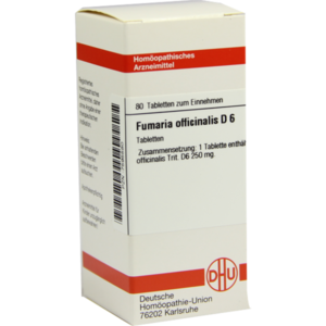 FUMARIA OFFICINALIS D 6 Tabletten