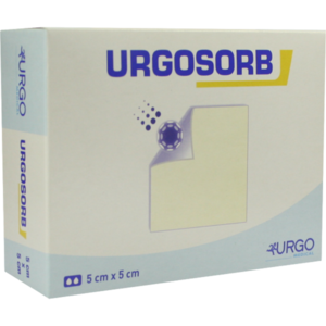 URGOSORB 5x5 cm Kompressen