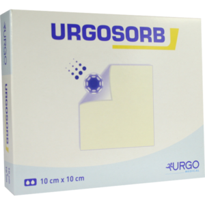 URGOSORB 10x10 cm Kompressen