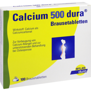 CALCIUM 500 dura Brausetabletten