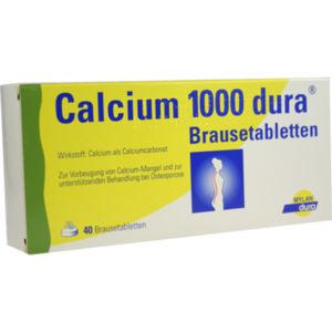 CALCIUM 1000 dura Brausetabletten