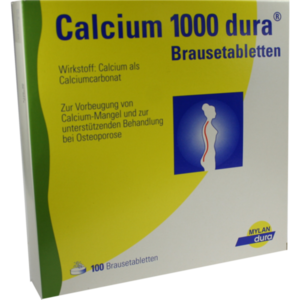 CALCIUM 1000 dura Brausetabletten