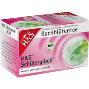 H&S Bachblüten Schülerglück-Tee Filterbeutel