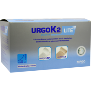 URGOK2 Lite Kompr.Syst.10cm Knöchelumf.25-32cm