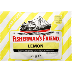 FISHERMANS FRIEND Lemon ohne Zucker Pastillen
