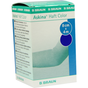 ASKINA Haftbinde Color 8 cmx4 m blau