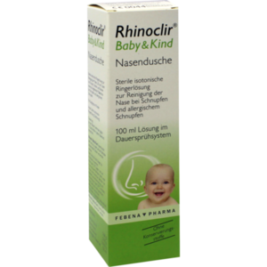 RHINOCLIR Baby & Kind Nasendusche Lösung