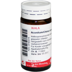 ACONITUM/CHINA comp.Globuli 20 g - Wala - Markenshop - arzneiprivat