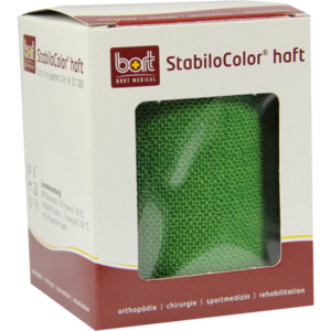 BORT StabiloColor haft Binde 8 cm grün