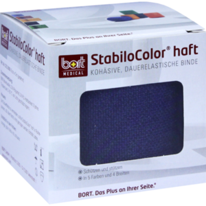 BORT StabiloColor haft Binde 6 cm blau