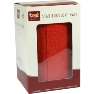 BORT StabiloColor haft Binde 10 cm rot