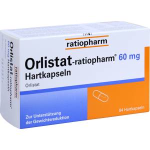 ORLISTAT-ratiopharm 60 mg Hartkapseln