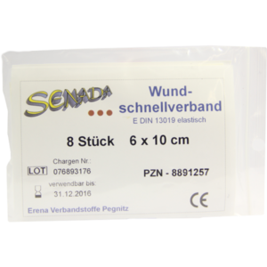 SENADA Wundschnellverband 6x10 cm