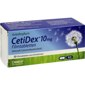 CETIDEX 10 mg Filmtabletten