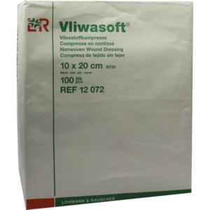 VLIWASOFT Vlieskompressen unsteril 10x20 cm 6l.