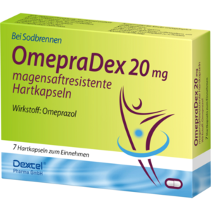 OMEPRADEX 20 mg magensaftresistente Hartkapseln