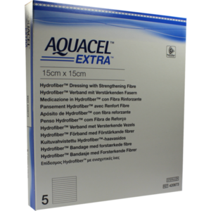 AQUACEL Extra 15x15 cm Verband