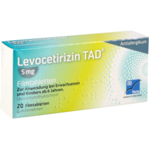 LEVOCETIRIZIN TAD 5 mg Filmtabletten