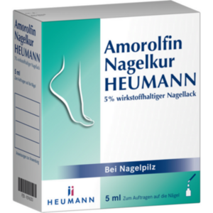 AMOROLFIN Nagelkur Heumann 5% wst.halt.Nagellack