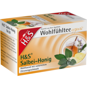 H&S Wohlfühltee Salbei Honig mit Zitrone Fbtl.