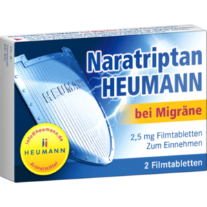 NARATRIPTAN Heumann bei Migräne 2,5 mg Filmtabl.