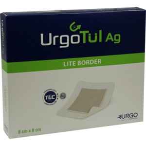 URGOTÜL Ag Lite Border 8x8 cm Verband