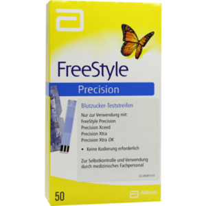 FREESTYLE Precision Blutzucker Teststr.o.Codierung