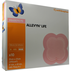 ALLEVYN Life 21x21 cm Silikonschaumverband