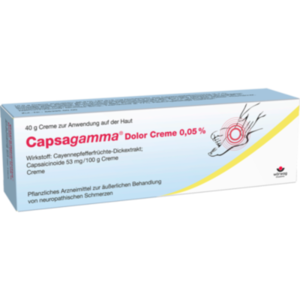 CAPSAGAMMA Dolor Creme 0,05%