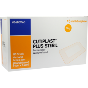 CUTIPLAST Plus steril 5x7 cm Verband