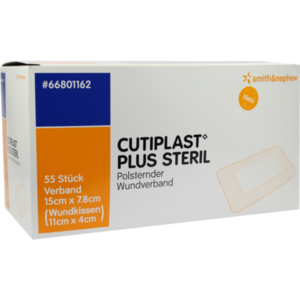 CUTIPLAST Plus steril 7,8x15 cm Verband