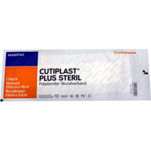 CUTIPLAST Plus steril 10x29,8 cm Verband