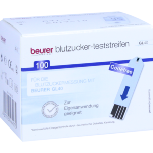 BEURER GL40 Blutzuckerteststreifen