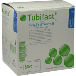 TUBIFAST 2-Way Stretch 7,5 cmx10 m blau