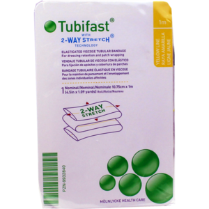 TUBIFAST 2-Way Stretch 10,75 cmx1 m gelb