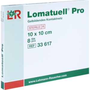 LOMATUELL Pro 10x10 cm steril