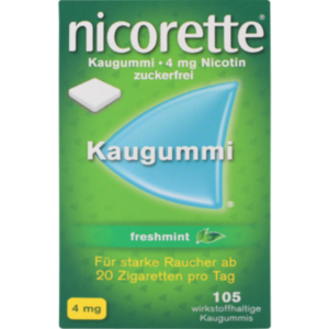 NICORETTE Kaugummi 4 mg freshmint