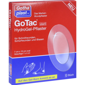 GOTAC HydroGel-Pflaster 7x10 cm steril