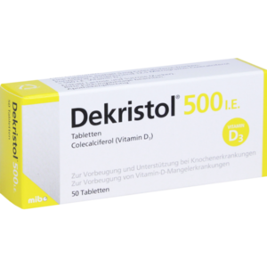 DEKRISTOL 500 I.E. Tabletten