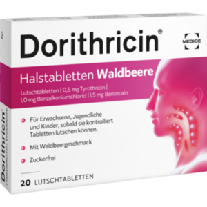 DORITHRICIN Halstabletten Waldbeere