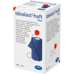 IDEALAST-haft color Binde 10 cmx4 m blau