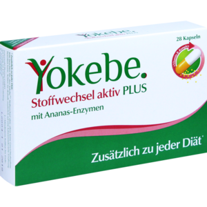 YOKEBE Plus Stoffwechsel aktiv Kapseln