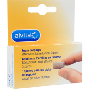 ALVITA Ohrstöpsel Schaumstoff