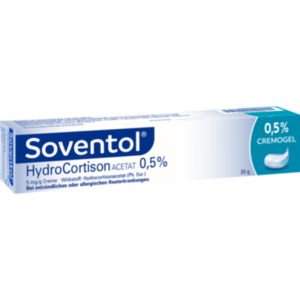 SOVENTOL Hydrocortisonacetat 0,5% Creme
