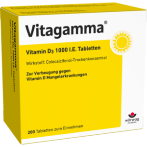 VITAGAMMA Vitamin D3 1.000 I.E. Tabletten