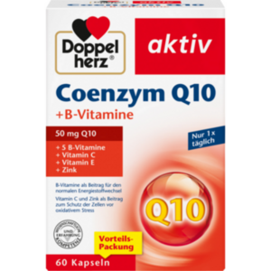 DOPPELHERZ Coenzym Q10+B Vitamine Kapseln