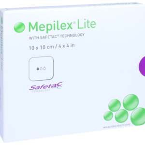 MEPILEX Lite Schaumverband 10x10 cm steril