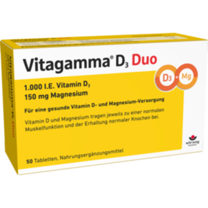 VITAGAMMA D3 Duo 1.000 I.E Vit.D3 150mg Magnes.NEM