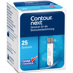 CONTOUR Next Sensoren Teststreifen