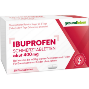 IBUPROFEN Schmerztabletten 400 mg Filmtabletten